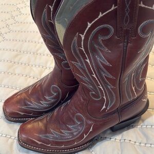Ariat Brown Western Cowboy Boots